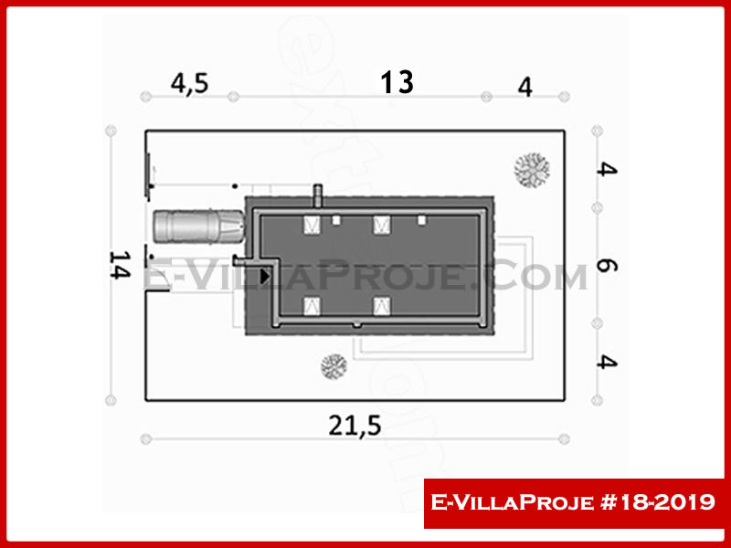 Gazbeton Çelik Ev 141 m² Dubleks (4+1) - Görsel 4
