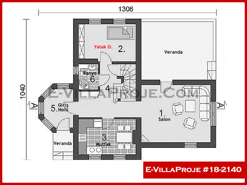 Gazbeton Çelik Ev 141 m² Dubleks (4+1) - Görsel 2