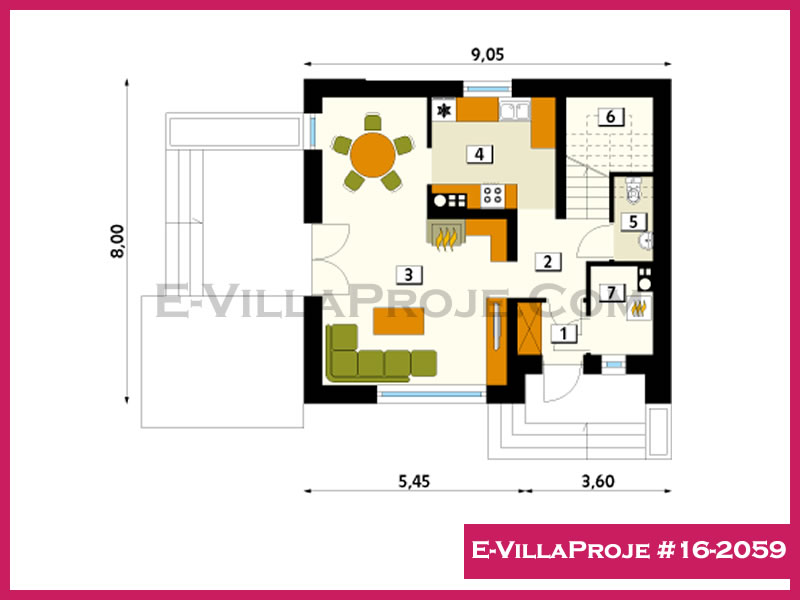 Gazbeton Çelik Ev 143 m² Dubleks (4+1) - Görsel 2