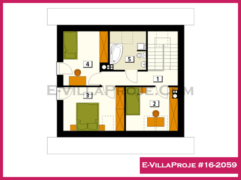 Gazbeton Çelik Ev 143 m² Dubleks (4+1) - Görsel 3