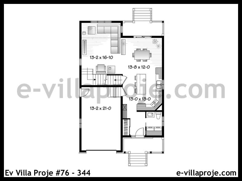 Gazbeton Çelik Ev 143 m² Dubleks (4+1) - Görsel 2