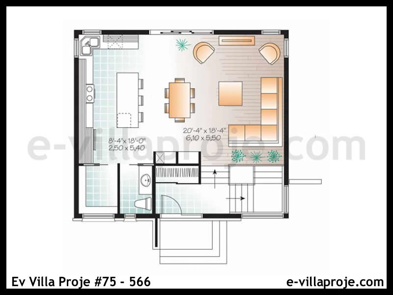 Gazbeton Çelik Ev 143 m² Dubleks (4+1) - Görsel 2