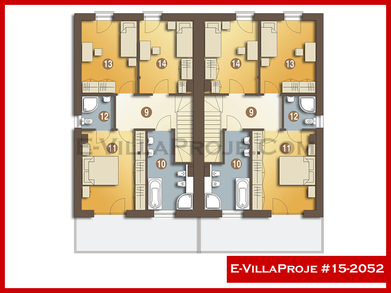 Gazbeton Çelik Ev 145 m² Dubleks (4+1) - Görsel 3