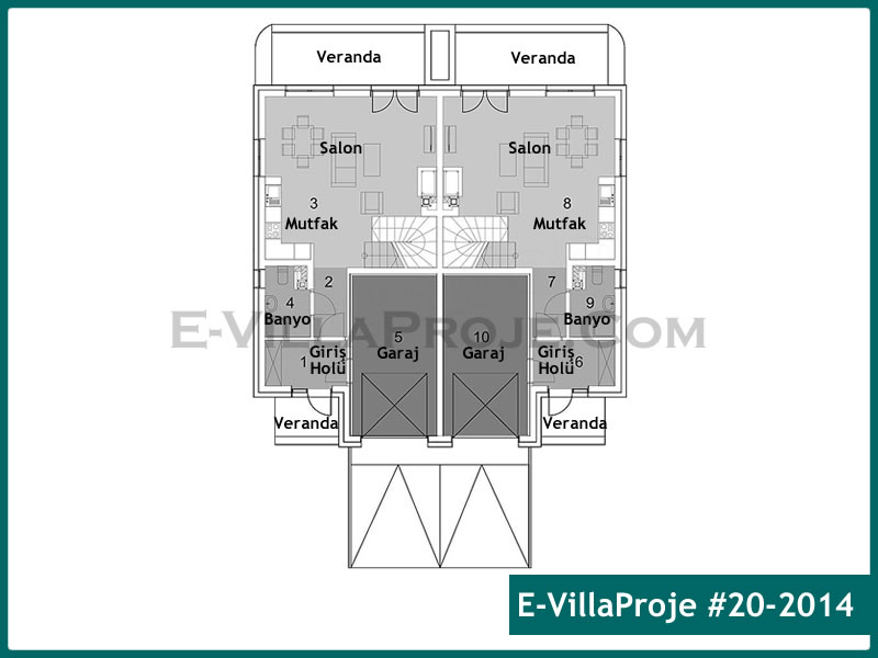 Gazbeton Çelik Ev 145 m² Dubleks (4+1) - Görsel 2