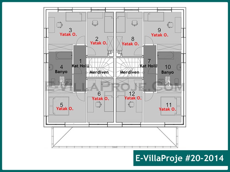 Gazbeton Çelik Ev 145 m² Dubleks (4+1) - Görsel 3
