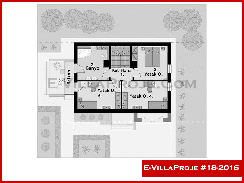 Gazbeton Çelik Ev 145 m² Dubleks (4+1) - Görsel 3