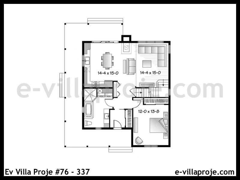 Gazbeton Çelik Ev 146 m² Dubleks (4+1) - Görsel 2