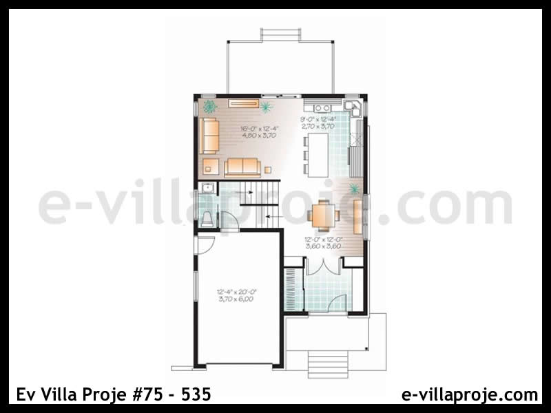 Gazbeton Çelik Ev 146 m² Dubleks (4+1) - Görsel 2