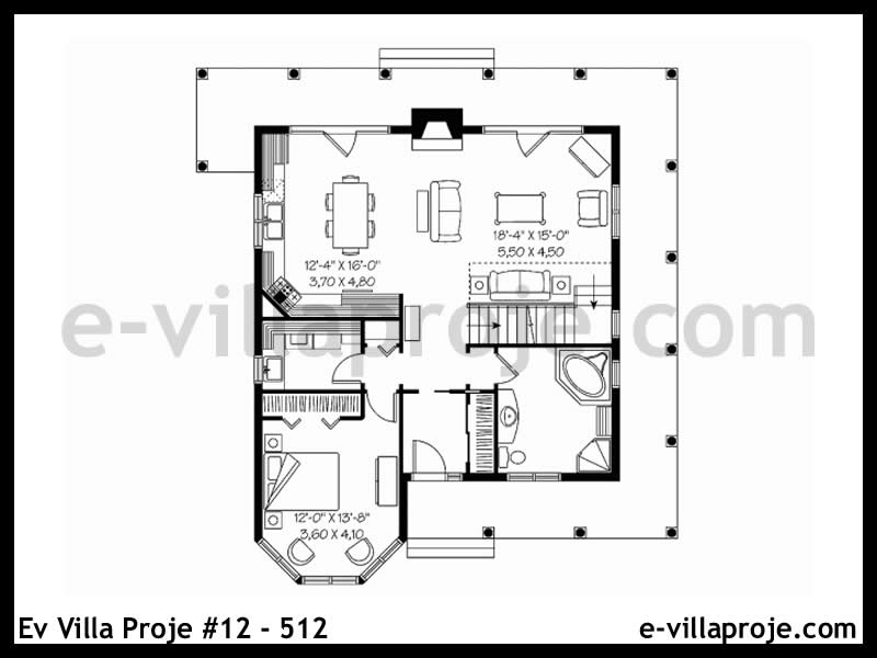 Gazbeton Çelik Ev 147 m² Dubleks (4+1) - Görsel 2