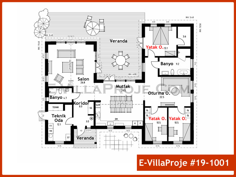 Gazbeton Çelik Ev 147 m² Tek Katlı (4+1) - Görsel 2