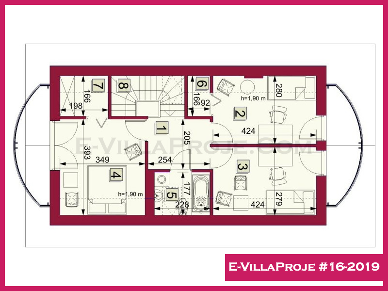 Gazbeton Çelik Ev 148 m² Dubleks (4+1) - Görsel 3