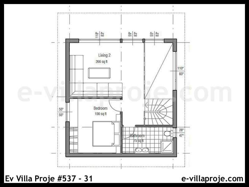 Gazbeton Çelik Ev 148 m² Dubleks (4+1) - Görsel 4