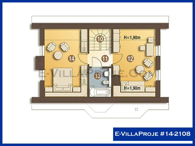 Gazbeton Çelik Ev 149 m² Dubleks (4+1) - Görsel 3