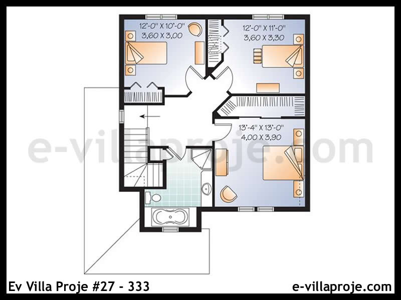 Gazbeton Çelik Ev 150 m² Dubleks (4+1) - Görsel 3