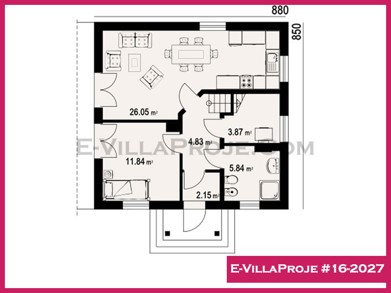 Gazbeton Çelik Ev 150 m² Dubleks (4+1) - Görsel 2