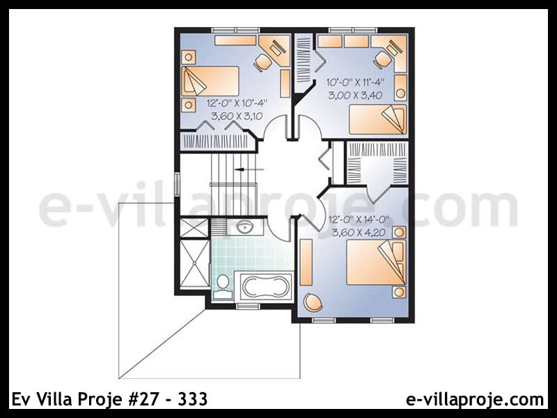 Gazbeton Çelik Ev 150 m² Dubleks (4+1) - Görsel 3