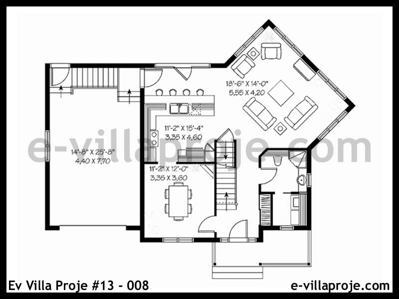Gazbeton Çelik Ev 150 m² Dubleks (4+1) - Görsel 2