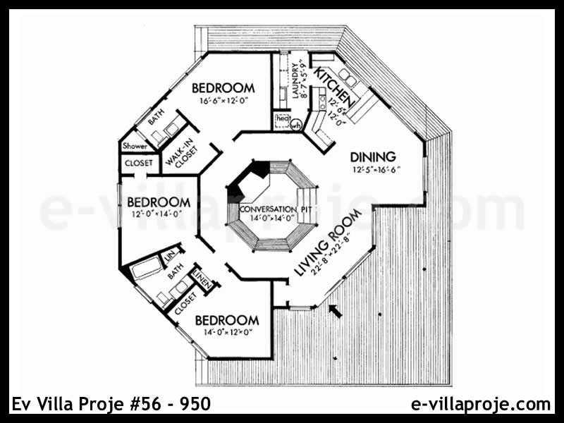Gazbeton Çelik Ev 150 m² Tek Katlı (4+1) - Görsel 2