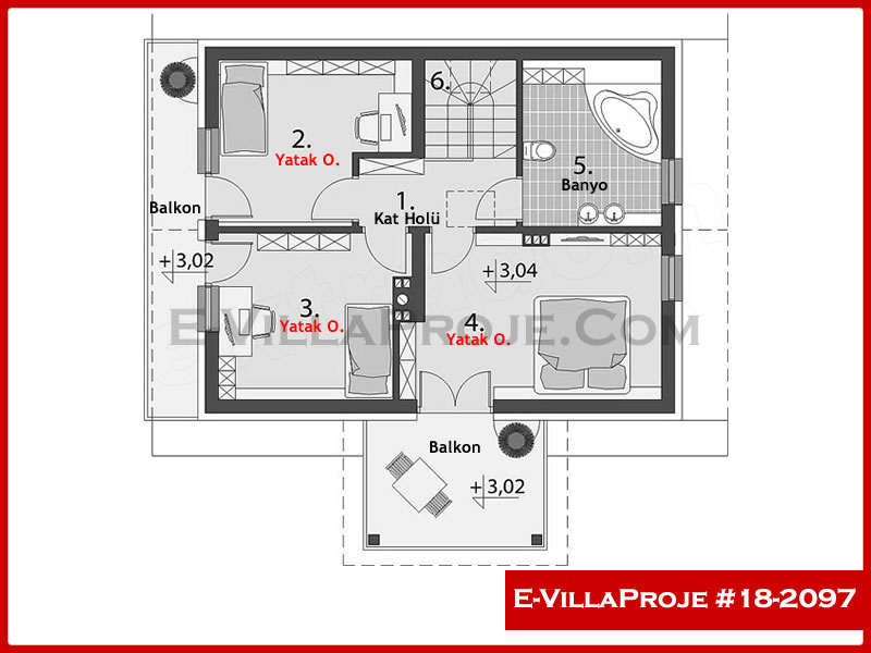 Gazbeton Çelik Ev 151 m² Dubleks (4+1) - Görsel 3