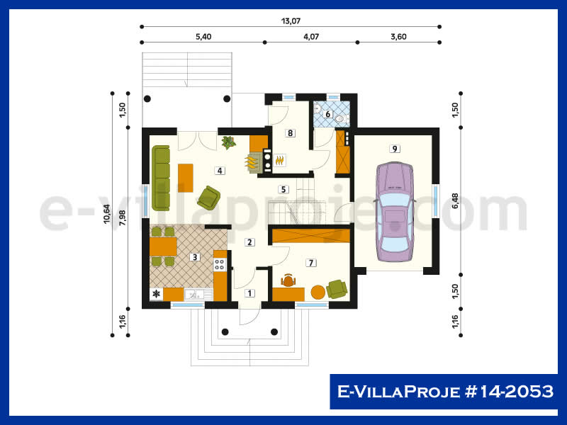 Gazbeton Çelik Ev 152 m² Dubleks (4+1) - Görsel 2
