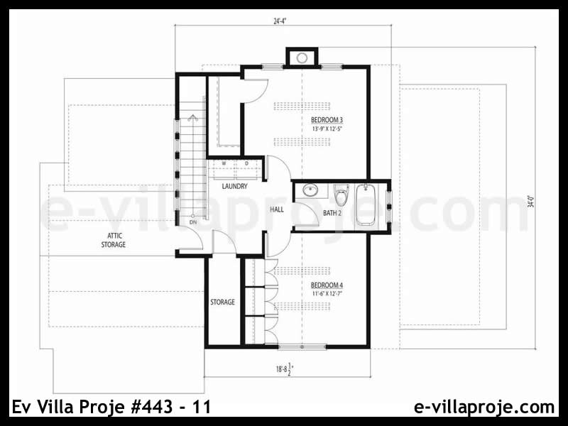 Gazbeton Çelik Ev 152 m² Dubleks (4+1) - Görsel 3