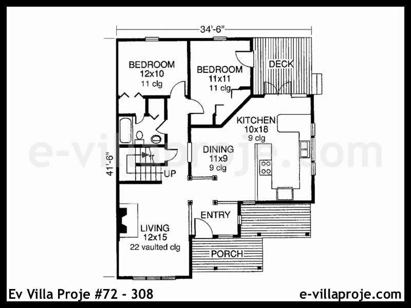Gazbeton Çelik Ev 152 m² Dubleks (4+1) - Görsel 2
