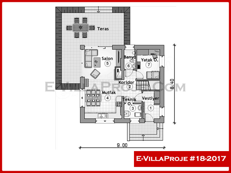 Gazbeton Çelik Ev 152 m² Dubleks (4+1) - Görsel 2