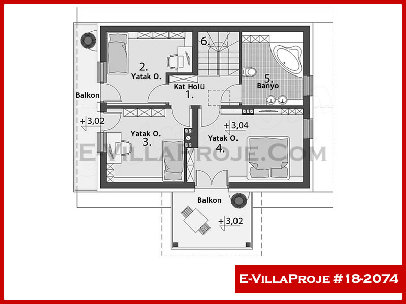 Gazbeton Çelik Ev 152 m² Dubleks (4+1) - Görsel 3