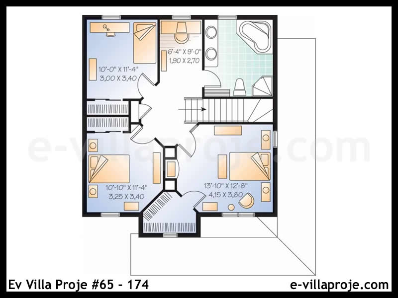 Gazbeton Çelik Ev 152 m² Dubleks (4+1) - Görsel 3