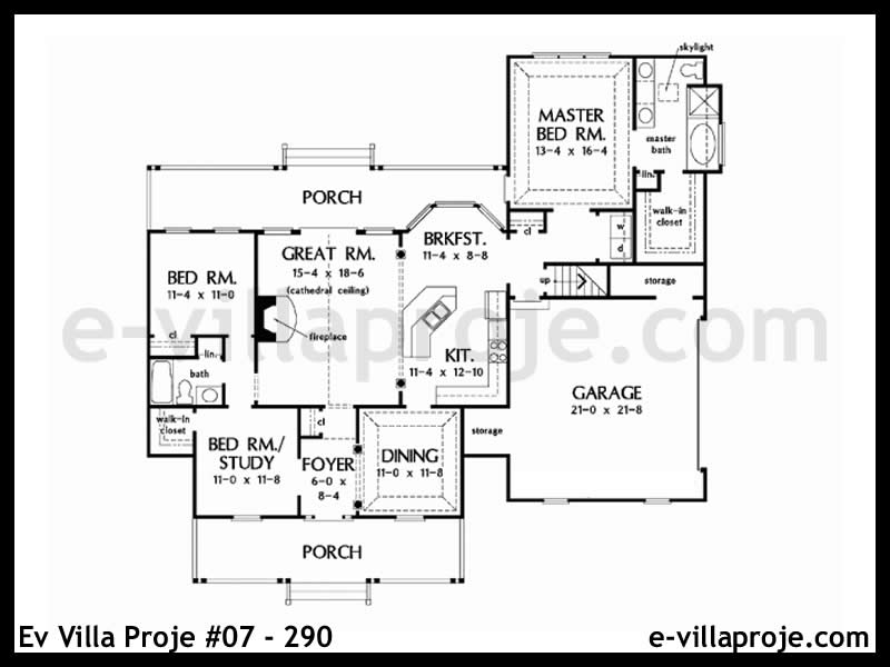 Gazbeton Çelik Ev 152 m² Tek Katlı (4+1) - Görsel 2