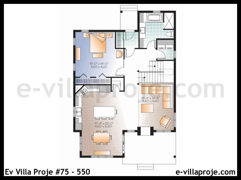 Gazbeton Çelik Ev 157 m² Dubleks (4+1) - Görsel 2