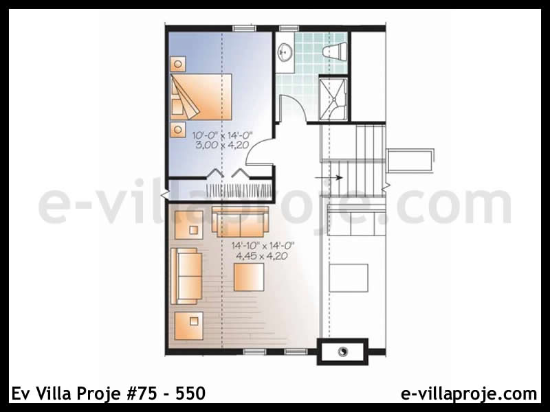 Gazbeton Çelik Ev 157 m² Dubleks (4+1) - Görsel 3