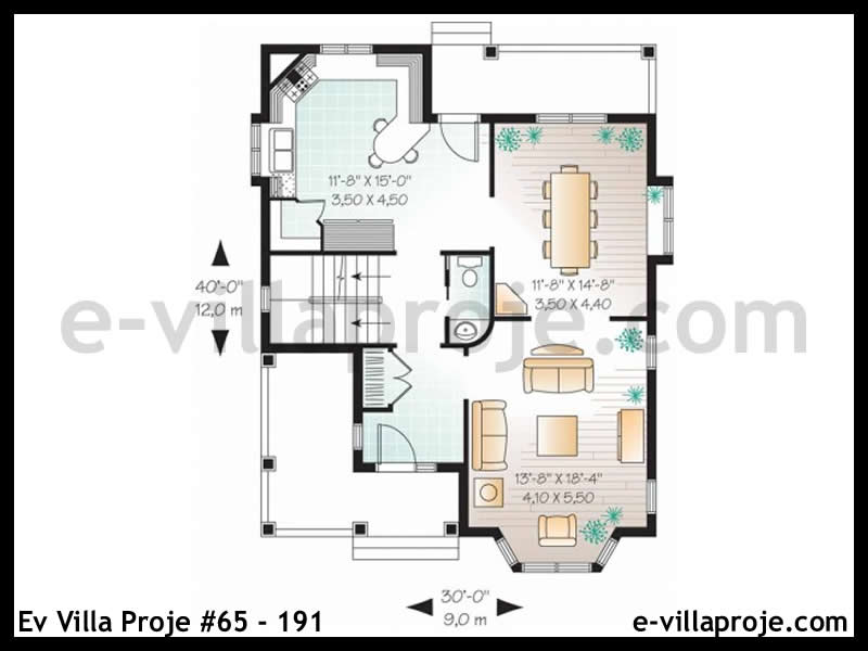 Gazbeton Çelik Ev 157 m² Dubleks (4+1) - Görsel 2