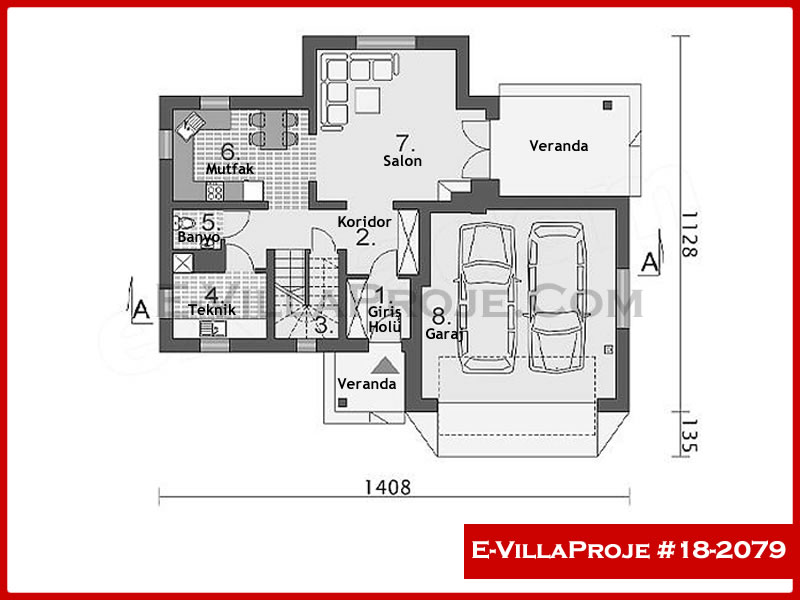 Gazbeton Çelik Ev 157 m² Dubleks (4+1) - Görsel 2