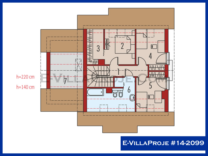 Gazbeton Çelik Ev 158 m² Dubleks (4+1) - Görsel 3