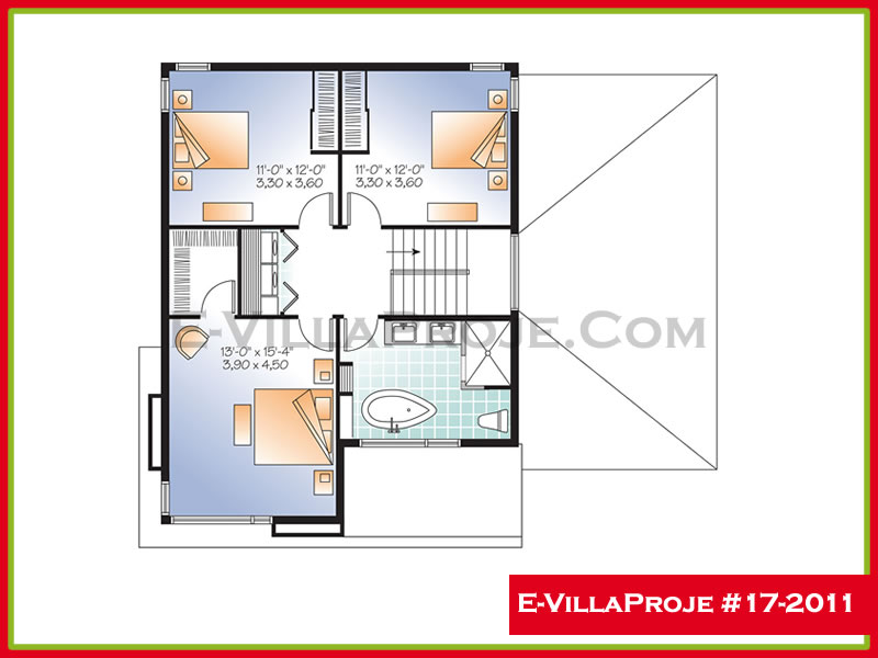 Gazbeton Çelik Ev 159 m² Dubleks (4+1) - Görsel 3