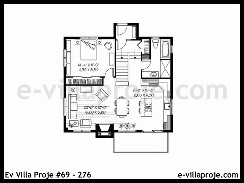Gazbeton Çelik Ev 159 m² Dubleks (4+1) - Görsel 3