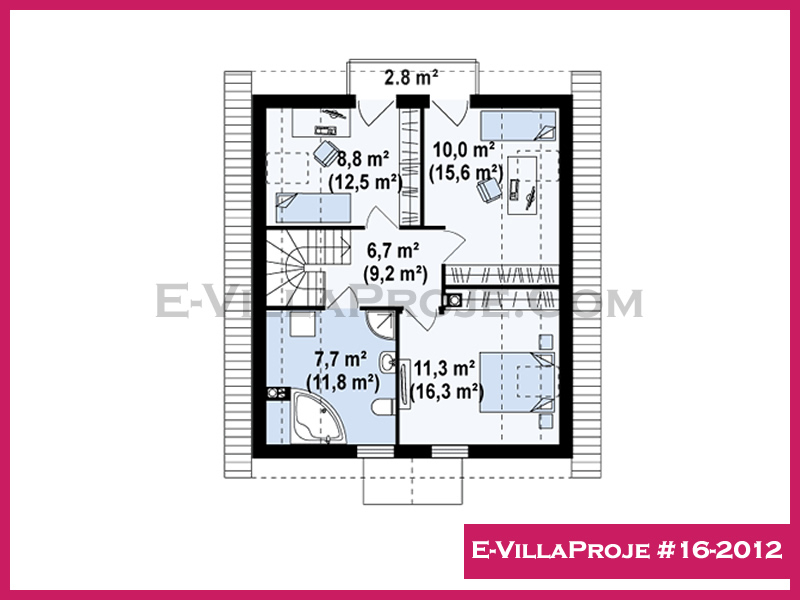Gazbeton Çelik Ev 160 m² Dubleks (4+1) - Görsel 3