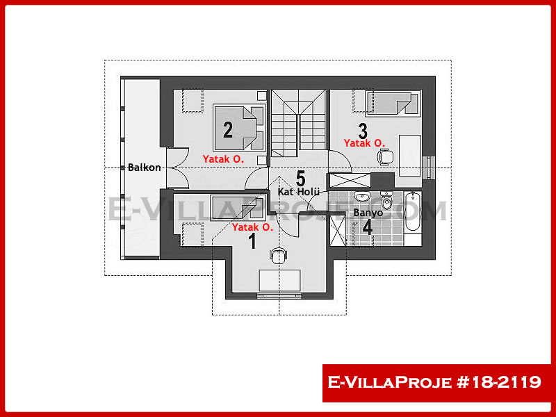 Gazbeton Çelik Ev 160 m² Dubleks (4+1) - Görsel 3