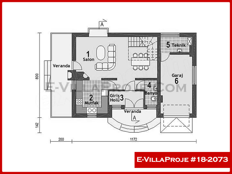 Gazbeton Çelik Ev 160 m² Dubleks (4+1) - Görsel 2
