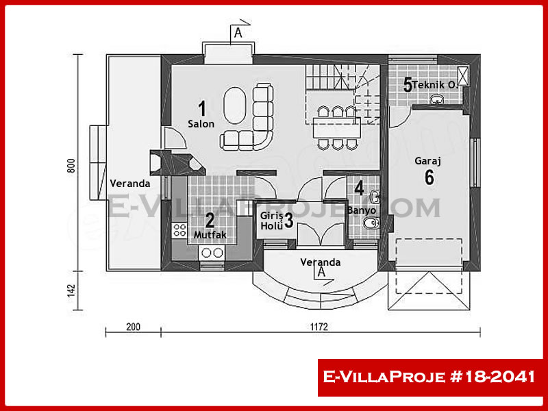 Gazbeton Çelik Ev 161 m² Dubleks (4+1) - Görsel 2