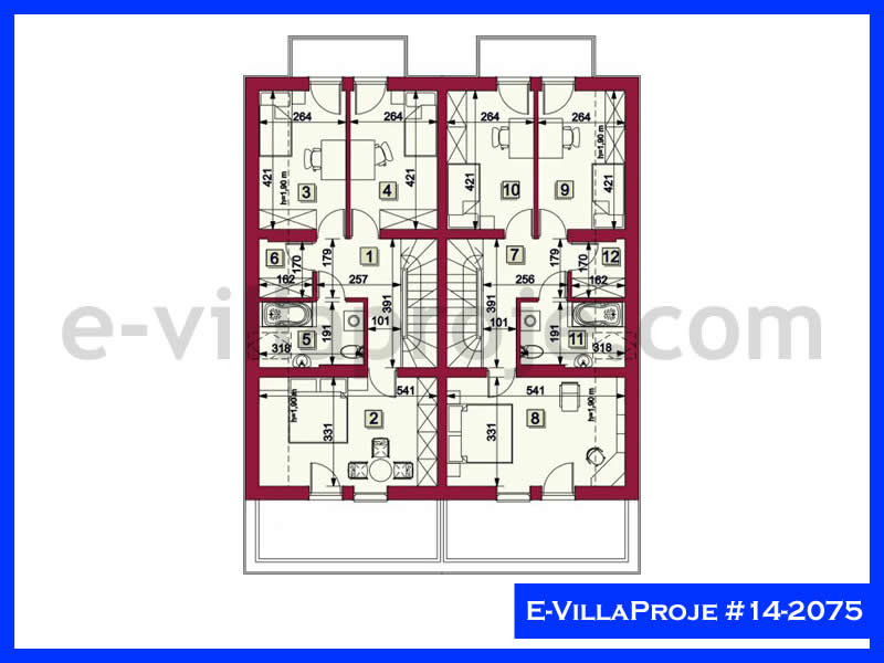 Gazbeton Çelik Ev 161 m² Dubleks (4+1) - Görsel 3