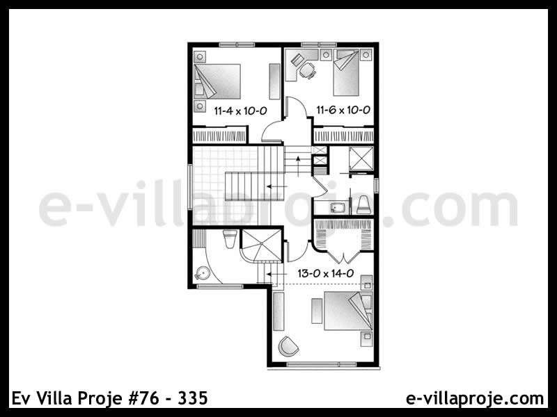 Gazbeton Çelik Ev 161 m² Dubleks (4+1) - Görsel 3