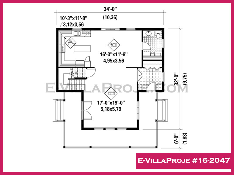 Gazbeton Çelik Ev 162 m² Dubleks (4+1) - Görsel 2