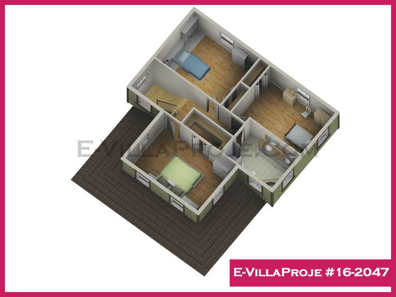 Gazbeton Çelik Ev 162 m² Dubleks (4+1) - Görsel 5