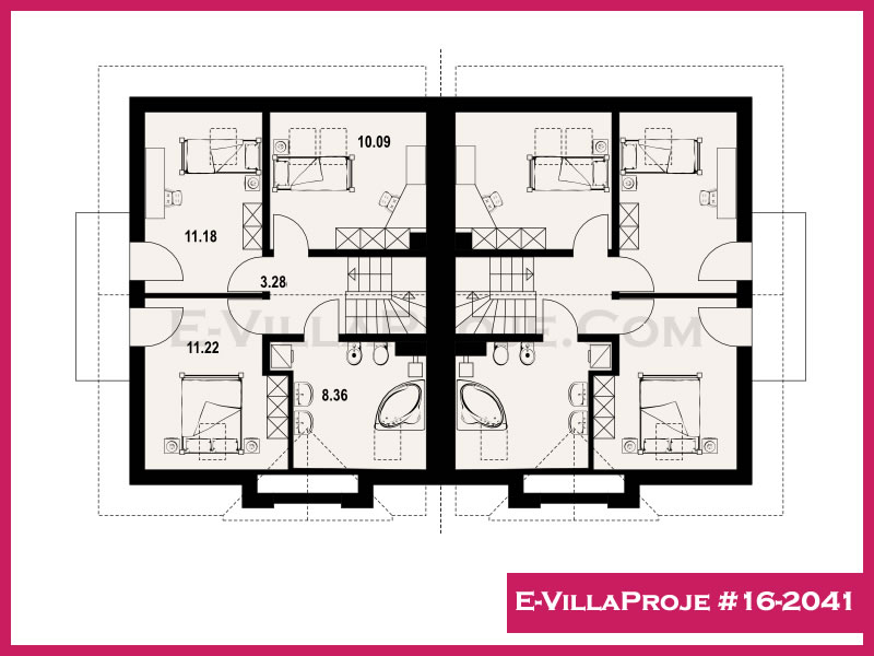 Gazbeton Çelik Ev 163 m² Dubleks (4+1) - Görsel 3