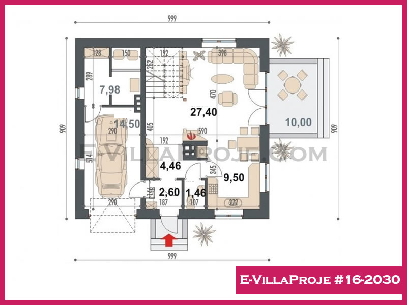 Gazbeton Çelik Ev 163 m² Dubleks (4+1) - Görsel 2