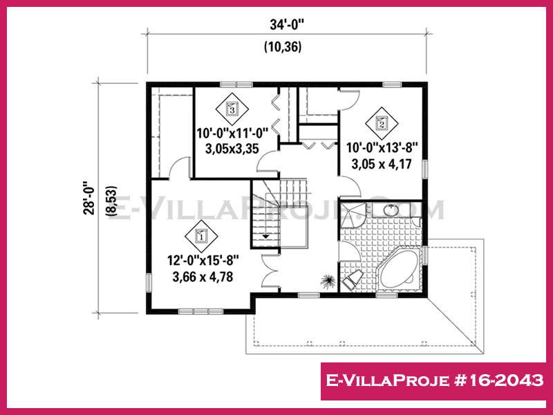 Gazbeton Çelik Ev 164 m² Dubleks (4+1) - Görsel 3