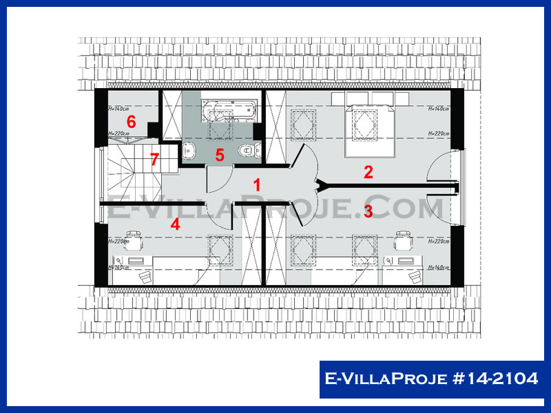 Gazbeton Çelik Ev 166 m² Dubleks (4+1) - Görsel 3