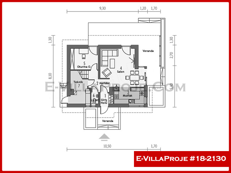 Gazbeton Çelik Ev 167 m² Dubleks (4+1) - Görsel 2